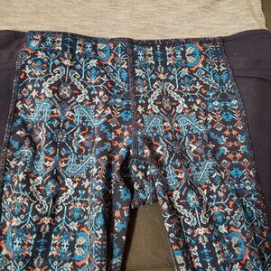Athleta High Rise Tapestry Chaturanga Tight Legging - S
